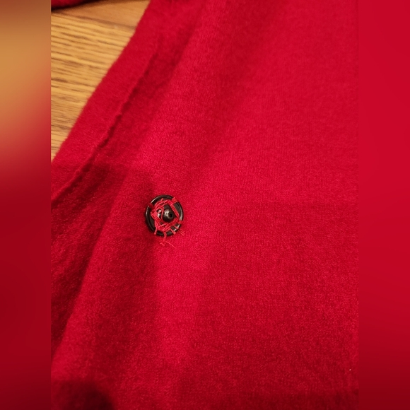 Eileen Fisher Women's Red Cardigan Size XS - Picture 6 of 7